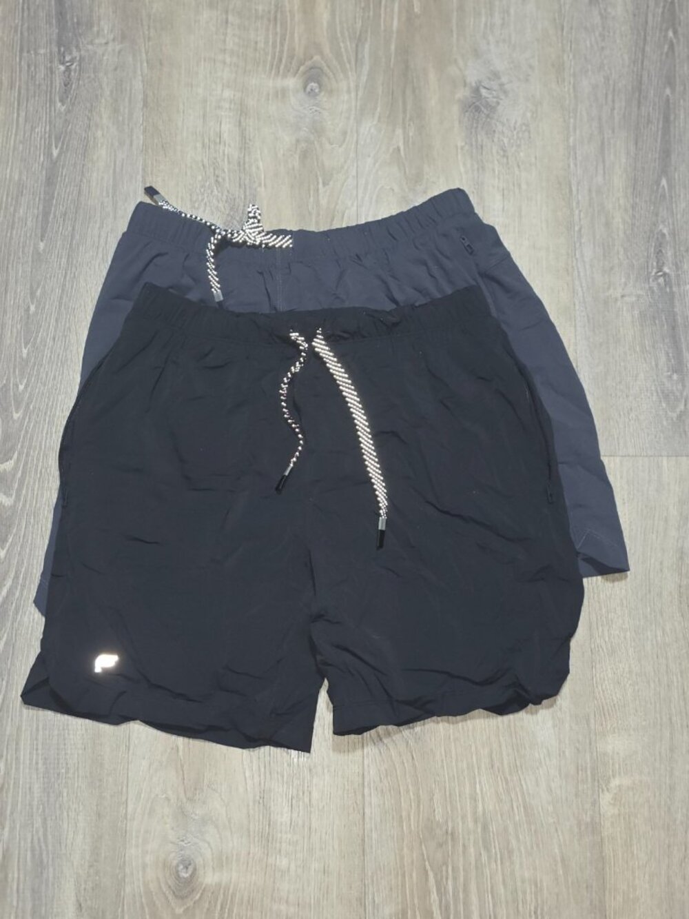 Fabletics The One Shorts Mens Large Lot 2 Athletic Training Lined 7” Inseam Gym